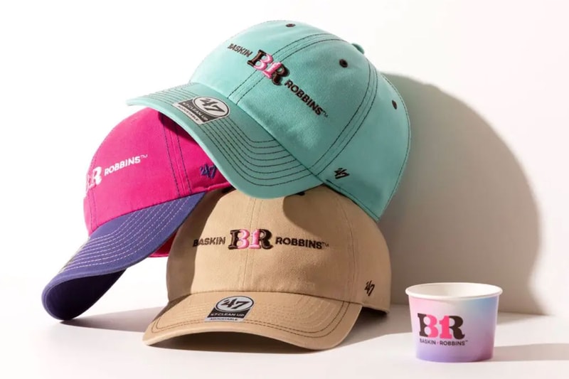 '47 and Baskin-Robbins Team Up for Debut Headwear Collection