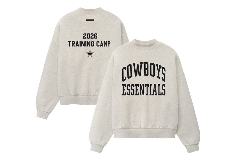 Dallas Cowboys and Fear of God Essentials Launch Training Camp Collection