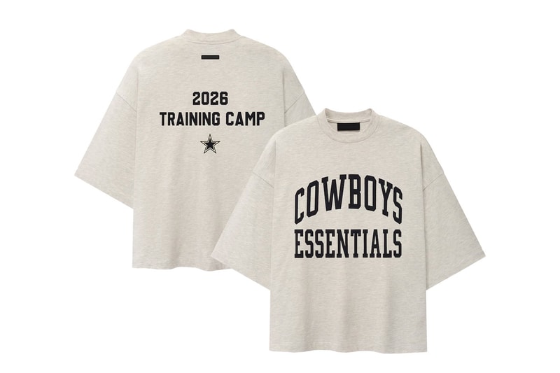 Dallas Cowboys and Fear of God Essentials Launch Training Camp Collection collaboration nfl jerry lorenzo