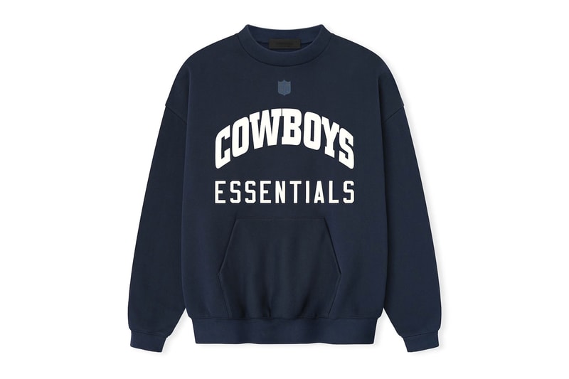 Dallas Cowboys and Fear of God Essentials Launch Training Camp Collection collaboration nfl jerry lorenzo