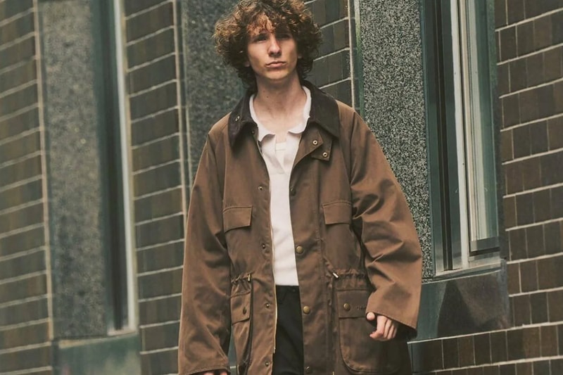 417 EDIFICE and Barbour Rework the Old Bedale With an Adjustable Spindle Waist Cord