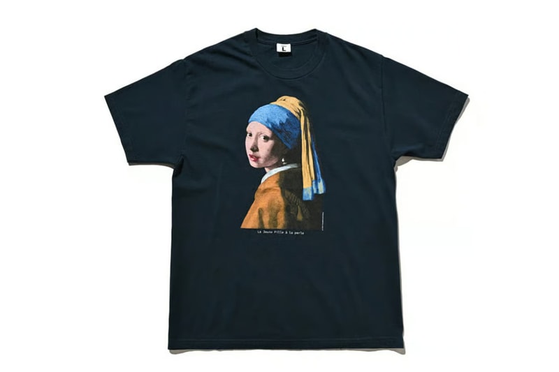 weber Turns Vermeer's ‘Girl With a Pearl Earring’ Into a Washed Vintage-Style T-shirt
