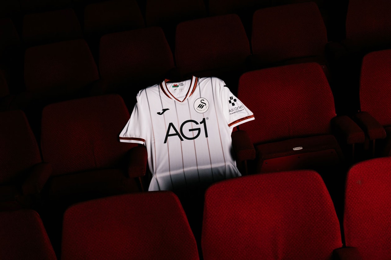 ag1 swansea city afc partnership front of shirt jersey wellness health supplement sponsor football matchday kits 2026 2027 championship club