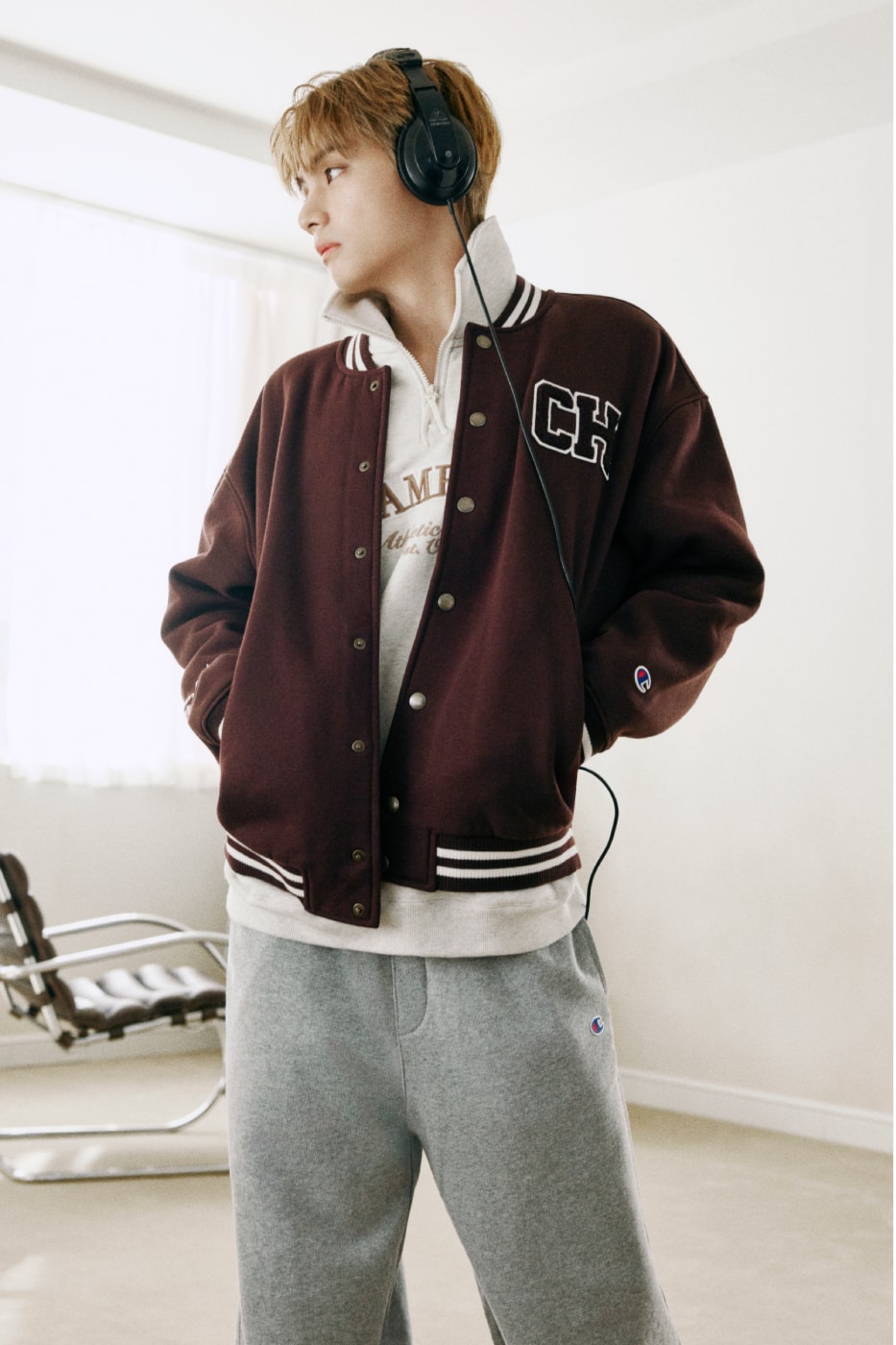 Champion Global Partnership V Kim Taehyung BTS Campaign Info