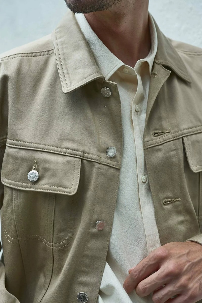 EDIFICE A.P.C. Satin Jacket Satin Jean Exclusive Release Info 
