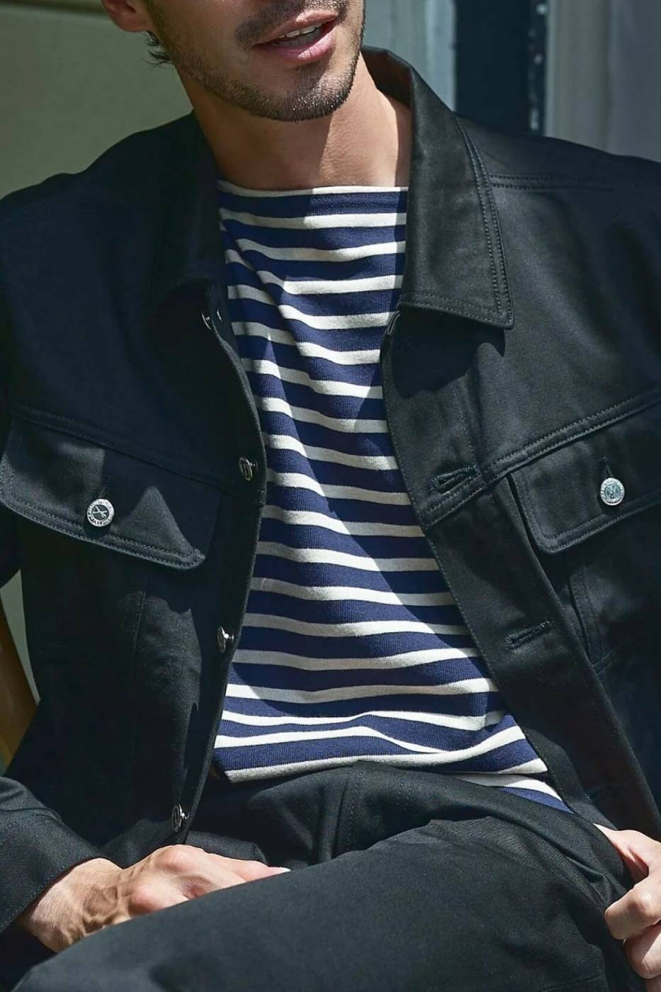 EDIFICE A.P.C. Satin Jacket Satin Jean Exclusive Release Info 