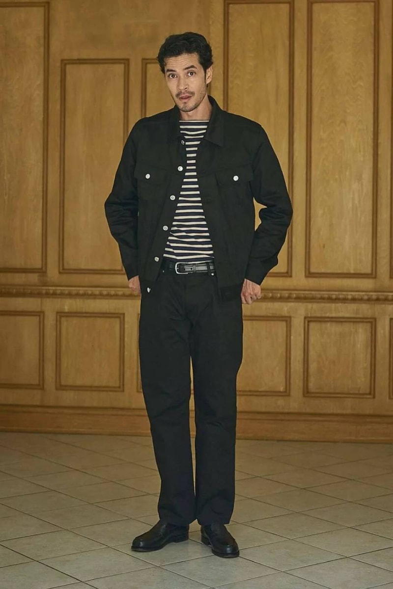 EDIFICE A.P.C. Satin Jacket Satin Jean Exclusive Release Info 