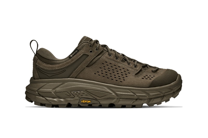 HOKA Tor Ultra Lo Reissue First Look “Antique Olive” “Black” “Varsity Navy” “Archival Taupe” Info