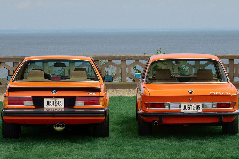 Ronnie Fieg Unveils One-of-One BMW 3.0 CSi and M6 E24 for Kith's 15th Anniversary