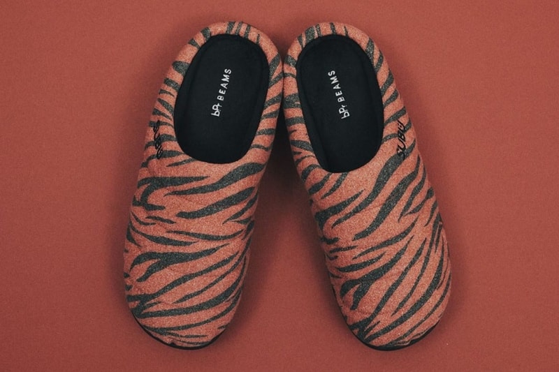 SUBU bPr BEAMS 50th-anniversary Cotton Duck Animal Fake Mouton slippers pre-order Release Info