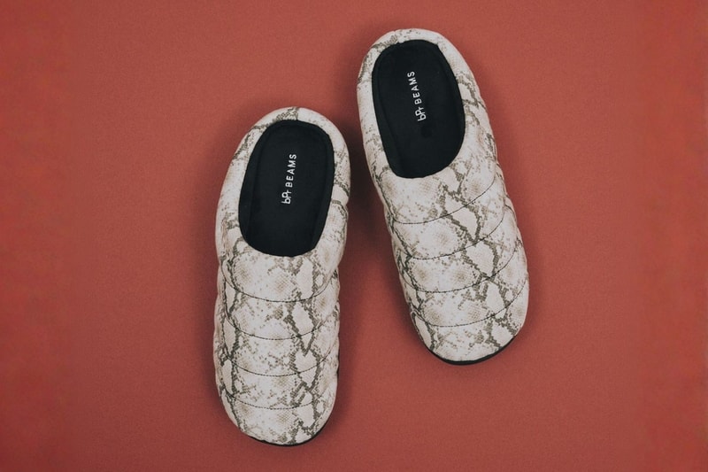 SUBU bPr BEAMS 50th-anniversary Cotton Duck Animal Fake Mouton slippers pre-order Release Info