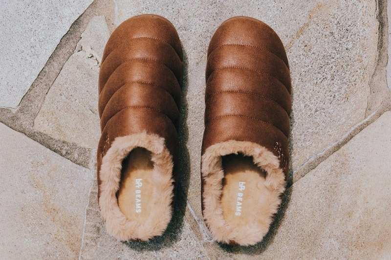 SUBU bPr BEAMS 50th-anniversary Cotton Duck Animal Fake Mouton slippers pre-order Release Info