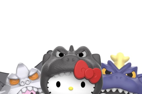 Hello Kitty Stomps Into McDonald's Happy Meal Toys in Full Godzilla This August