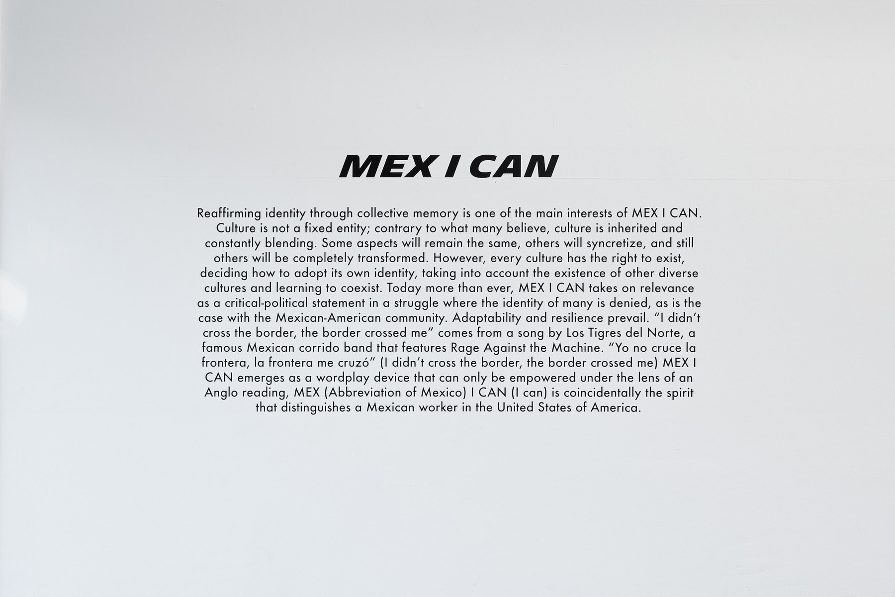 andy medina mex i can john doe gallery artworks art exhibition contemporary