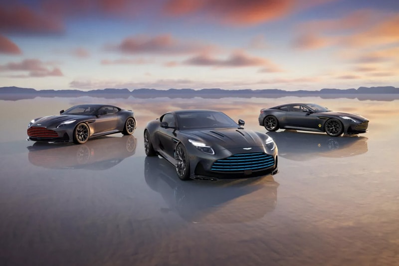 Aston Martin Unveils Three Bespoke DB12 S Models at Pebble Beach to Honor Its 1950 Le Mans Racing Heritage