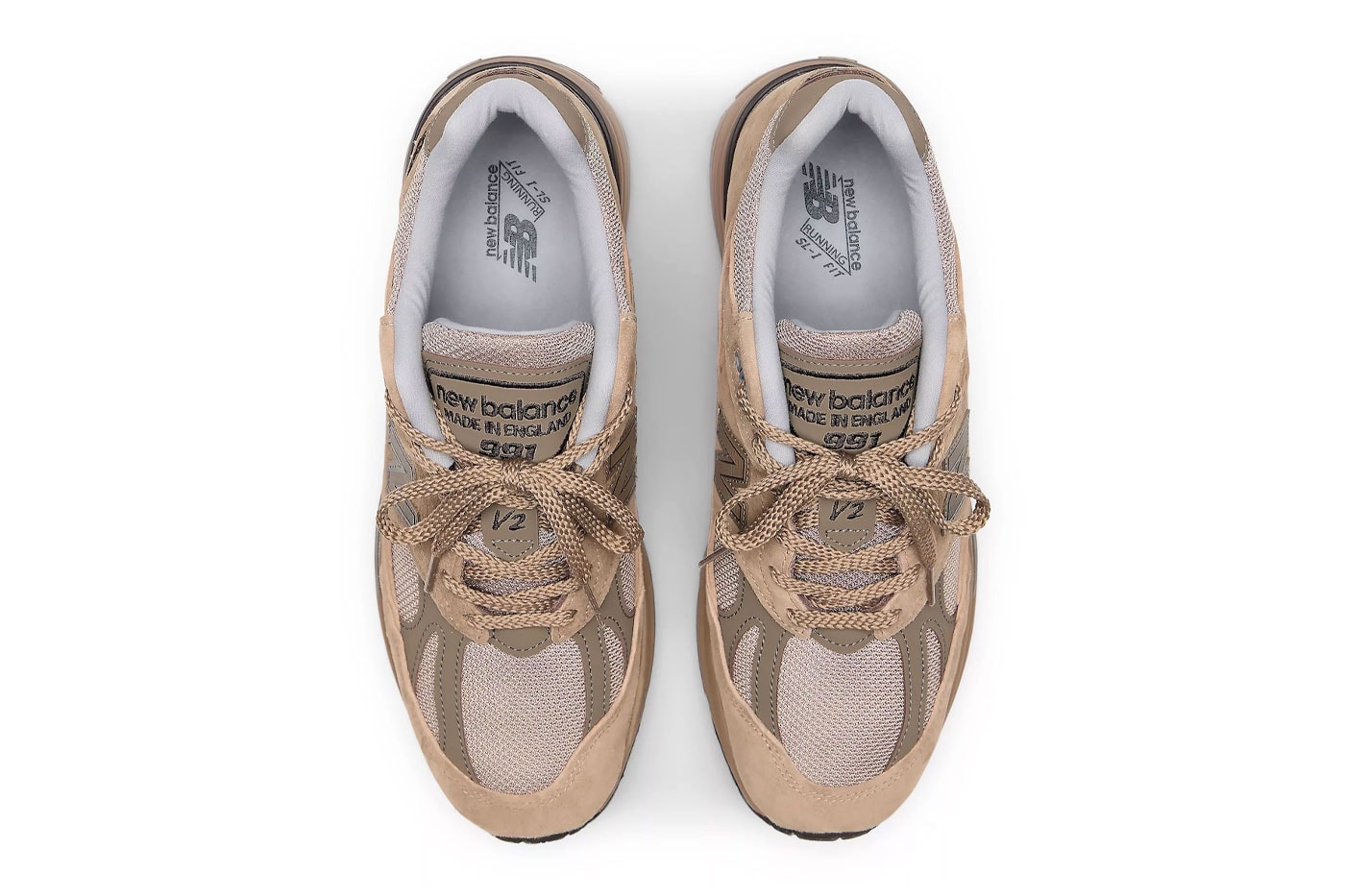 New Balance 991v2 “Walnut/Shitake” Release Info U991WL2