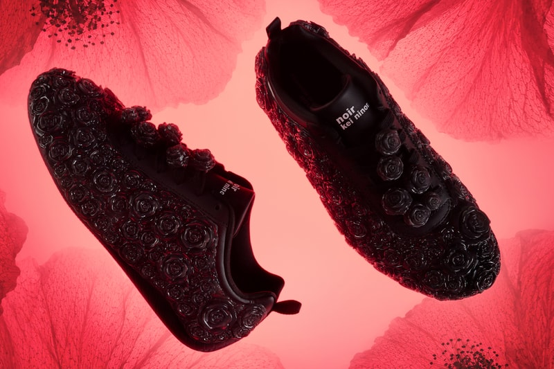 Noir Kei Ninomiya Showers the PUMA Speedcat in Roses