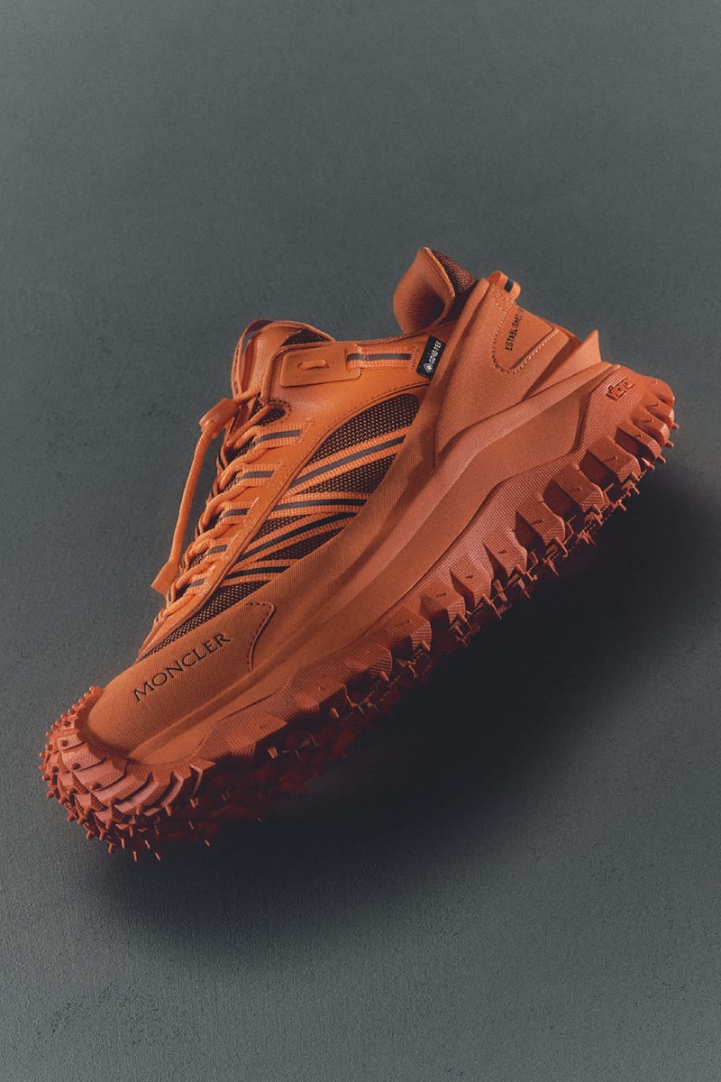 Moncler Fall/Winter 2026 Footwear Collection Info Moncler + Clarks Originals Trailgrip Wallabee GTX Moncler + Rick Owens Trailgrip Megalace Moon Boot x Moncler Grenoble Icon High Rodeo Trailgrip GTX Trailgrip Lite3 Trailgrip Apex GTX Vera Edge Trailgrip Craft Vera Pulse Peak Snowcap Peak Après Moncler Altive Mid