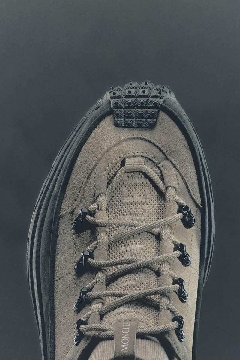 Moncler Fall/Winter 2026 Footwear Collection Info Moncler + Clarks Originals Trailgrip Wallabee GTX Moncler + Rick Owens Trailgrip Megalace Moon Boot x Moncler Grenoble Icon High Rodeo Trailgrip GTX Trailgrip Lite3 Trailgrip Apex GTX Vera Edge Trailgrip Craft Vera Pulse Peak Snowcap Peak Après Moncler Altive Mid