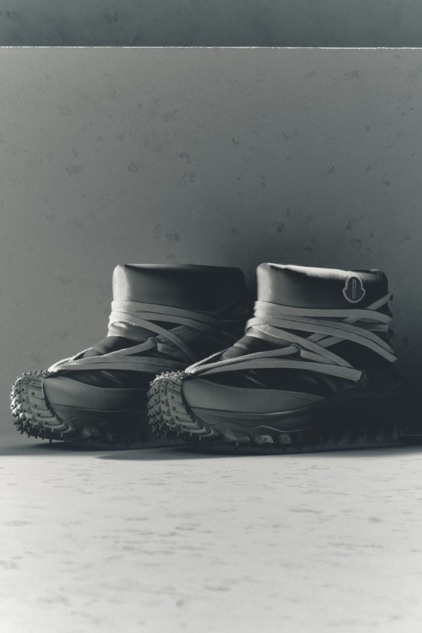 Moncler Fall/Winter 2026 Footwear Collection Info Moncler + Clarks Originals Trailgrip Wallabee GTX Moncler + Rick Owens Trailgrip Megalace Moon Boot x Moncler Grenoble Icon High Rodeo Trailgrip GTX Trailgrip Lite3 Trailgrip Apex GTX Vera Edge Trailgrip Craft Vera Pulse Peak Snowcap Peak Après Moncler Altive Mid