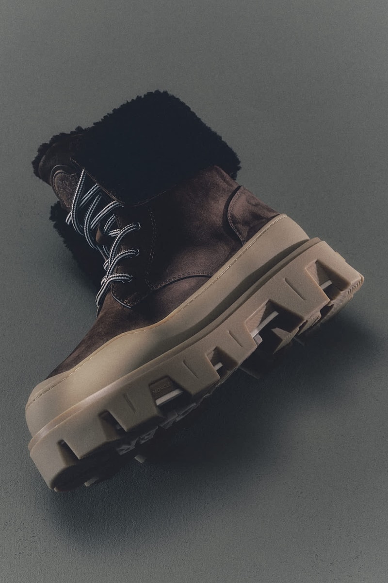 Moncler Fall/Winter 2026 Footwear Collection Info Moncler + Clarks Originals Trailgrip Wallabee GTX Moncler + Rick Owens Trailgrip Megalace Moon Boot x Moncler Grenoble Icon High Rodeo Trailgrip GTX Trailgrip Lite3 Trailgrip Apex GTX Vera Edge Trailgrip Craft Vera Pulse Peak Snowcap Peak Après Moncler Altive Mid