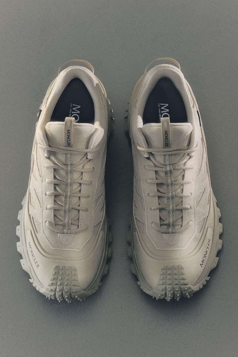 Moncler Fall/Winter 2026 Footwear Collection Info Moncler + Clarks Originals Trailgrip Wallabee GTX Moncler + Rick Owens Trailgrip Megalace Moon Boot x Moncler Grenoble Icon High Rodeo Trailgrip GTX Trailgrip Lite3 Trailgrip Apex GTX Vera Edge Trailgrip Craft Vera Pulse Peak Snowcap Peak Après Moncler Altive Mid