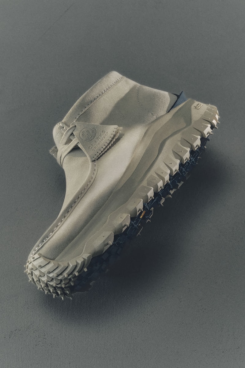 Moncler Fall/Winter 2026 Footwear Collection Info Moncler + Clarks Originals Trailgrip Wallabee GTX Moncler + Rick Owens Trailgrip Megalace Moon Boot x Moncler Grenoble Icon High Rodeo Trailgrip GTX Trailgrip Lite3 Trailgrip Apex GTX Vera Edge Trailgrip Craft Vera Pulse Peak Snowcap Peak Après Moncler Altive Mid