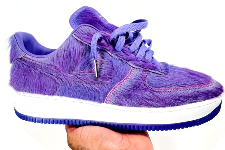 First Look at the Nike Air Force 1 Low QS Pony Hair in "Atomic Violet/Voltage Purple"