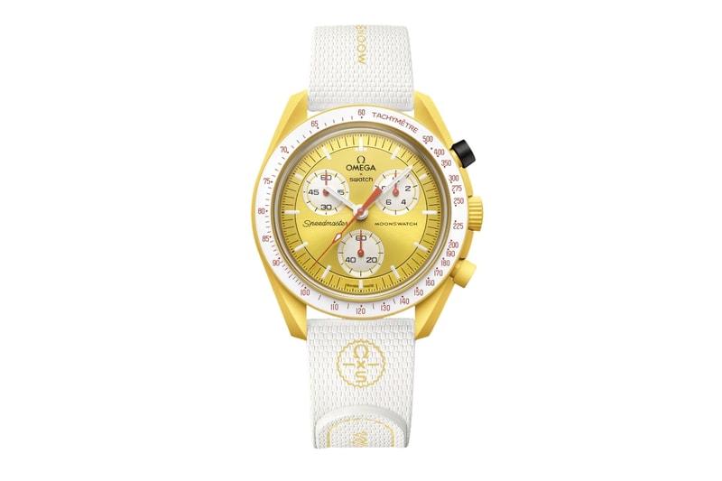 OMEGA Swatch MoonSwatch Mission to the Sun - Solar Eclipse SSX01J100-1 Spain Exclusive One Day Only Release