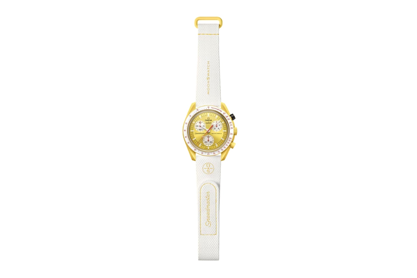 OMEGA Swatch MoonSwatch Mission to the Sun - Solar Eclipse SSX01J100-1 Spain Exclusive One Day Only Release