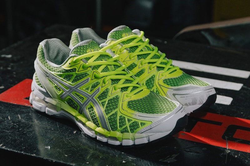 UP THERE ASICS GEL-KAYANO 20 Safety Yellow/Pure Silver 1203B288-750 Release Info