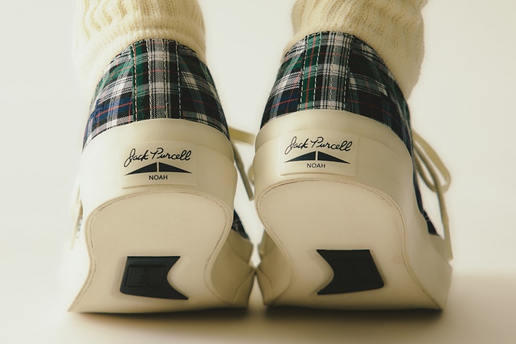 Noah Reimagines the Converse Jack Purcell 1935 in Plaid