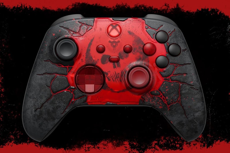 Xbox Unveils 'Gears of War: E-Day' Limited Edition Controllers microsoft accessories 3d molded aesthetic