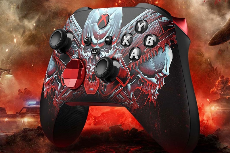 Xbox Unveils 'Gears of War: E-Day' Limited Edition Controllers microsoft accessories 3d molded aesthetic