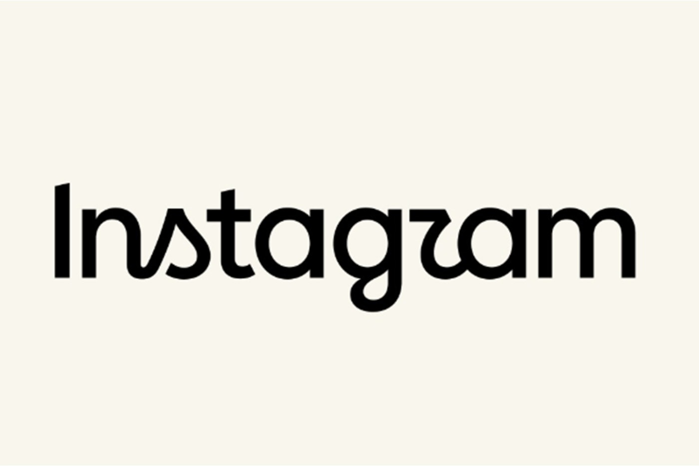 Instagram new hybrid wordmark logo with updated typography under Meta brand refresh