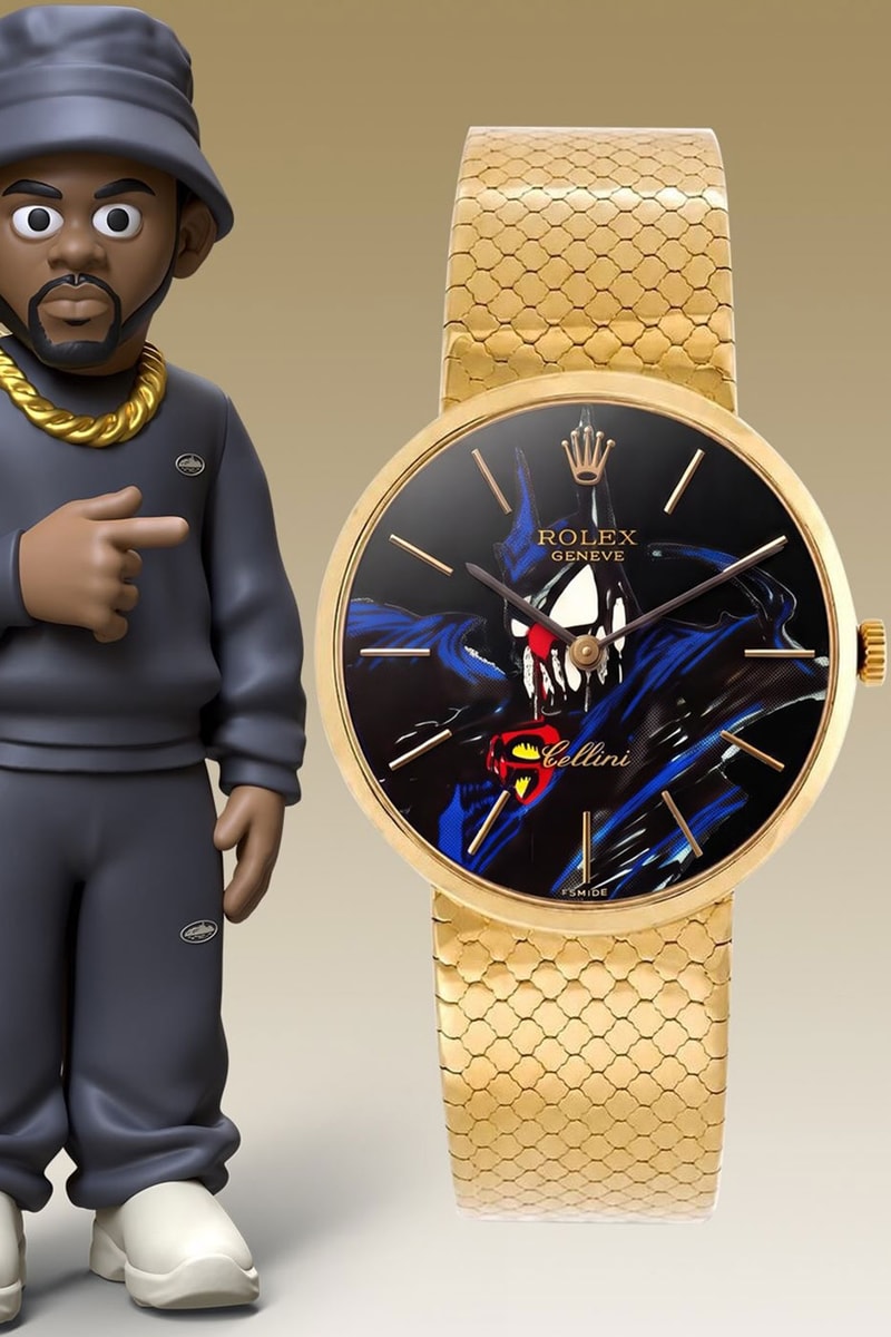 Olaolu Slawn Unveils "The Slawn x Rolex Multiverse" 12-Piece Custom Watch Collection Ronaldinho and Mario Balotelli, rap heavyweights Gunna and Lil Yachty, Corteiz founder Clint419, Fuckthepopulation founder Zac FTP, Japanese graphic designer Verdy, visual artist and photographer Gabriel Moses, artist Cedric Christie, nightlife operator David Grutman, and Nigerian skate collective Motherlan
