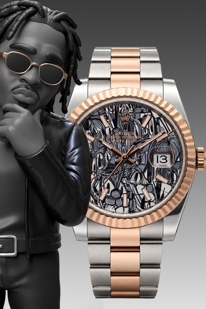 Olaolu Slawn Unveils "The Slawn x Rolex Multiverse" 12-Piece Custom Watch Collection Ronaldinho and Mario Balotelli, rap heavyweights Gunna and Lil Yachty, Corteiz founder Clint419, Fuckthepopulation founder Zac FTP, Japanese graphic designer Verdy, visual artist and photographer Gabriel Moses, artist Cedric Christie, nightlife operator David Grutman, and Nigerian skate collective Motherlan