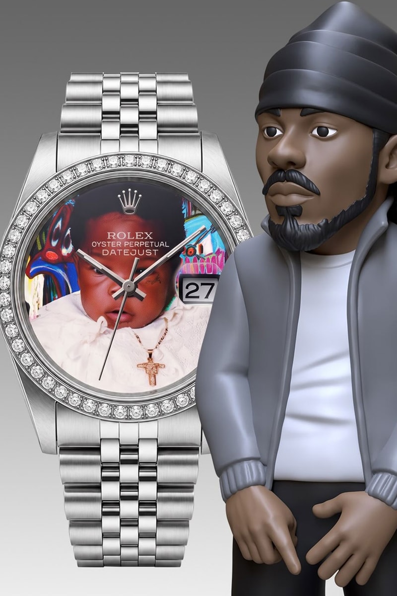 Olaolu Slawn Unveils "The Slawn x Rolex Multiverse" 12-Piece Custom Watch Collection Ronaldinho and Mario Balotelli, rap heavyweights Gunna and Lil Yachty, Corteiz founder Clint419, Fuckthepopulation founder Zac FTP, Japanese graphic designer Verdy, visual artist and photographer Gabriel Moses, artist Cedric Christie, nightlife operator David Grutman, and Nigerian skate collective Motherlan
