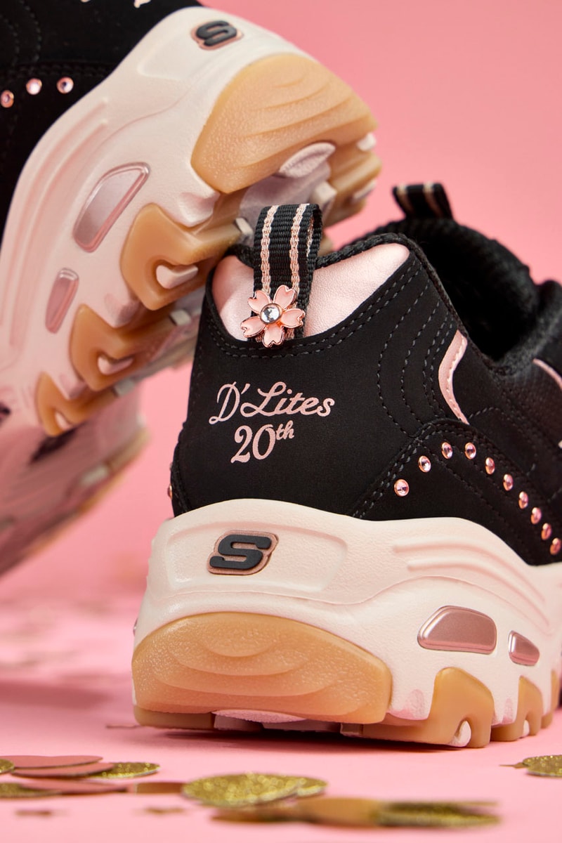20 Years Later and Skechers D'Lites® Shine Brighter Than Ever Before release info dlites capsule drop price