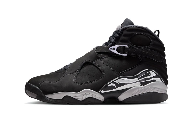 Air Jordan 8 "Chrome" Release Info Black 305381-007 official images Jordan Brand