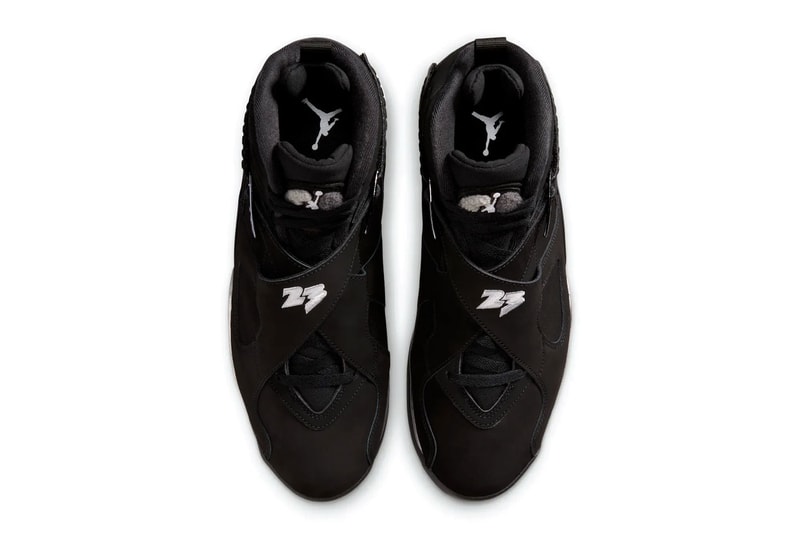 Air Jordan 8 "Chrome" Release Info Black 305381-007 official images Jordan Brand