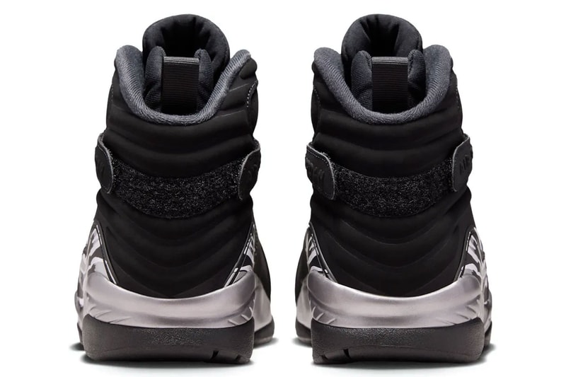 Air Jordan 8 "Chrome" Release Info Black 305381-007 official images Jordan Brand