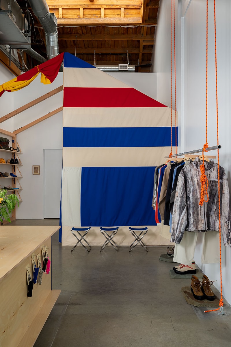 Reese Cooper Opens RC Outdoor Supply Retail Store in Los Angeles silverlake flagship store