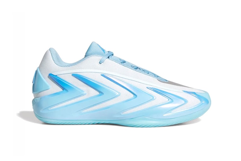 adidas Anthony Edwards 3 "Bliss Blue" Release Info Bliss Blue/Sky Tint-Tech Grey Metallic KH8537