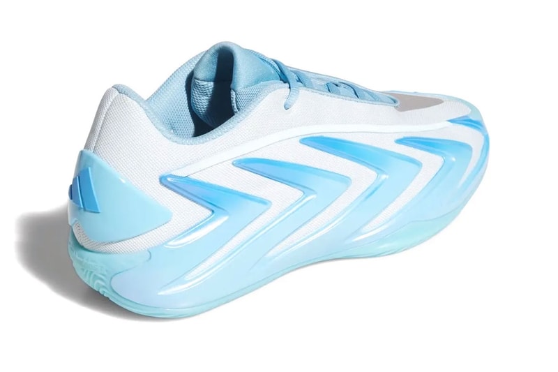 adidas Anthony Edwards 3 "Bliss Blue" Release Info Bliss Blue/Sky Tint-Tech Grey Metallic KH8537