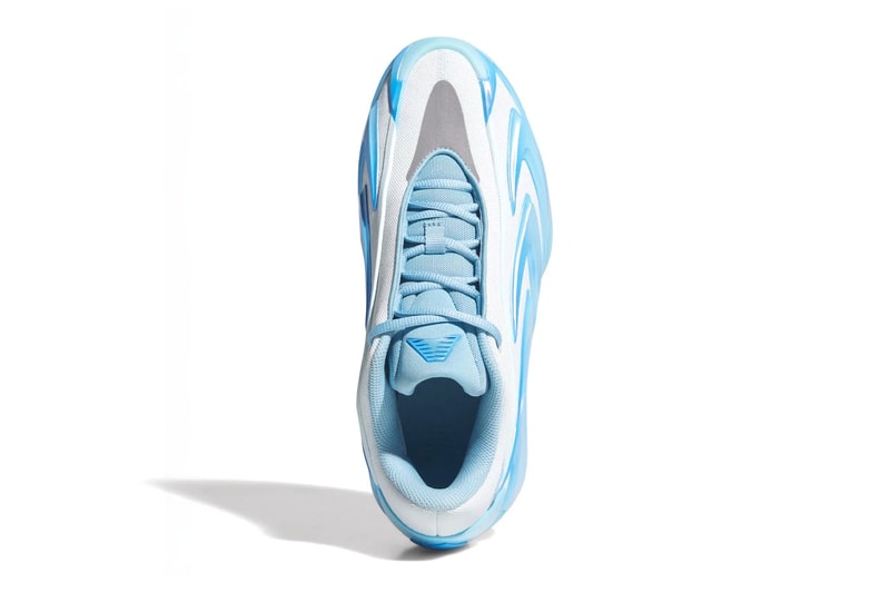 adidas Anthony Edwards 3 "Bliss Blue" Release Info Bliss Blue/Sky Tint-Tech Grey Metallic KH8537