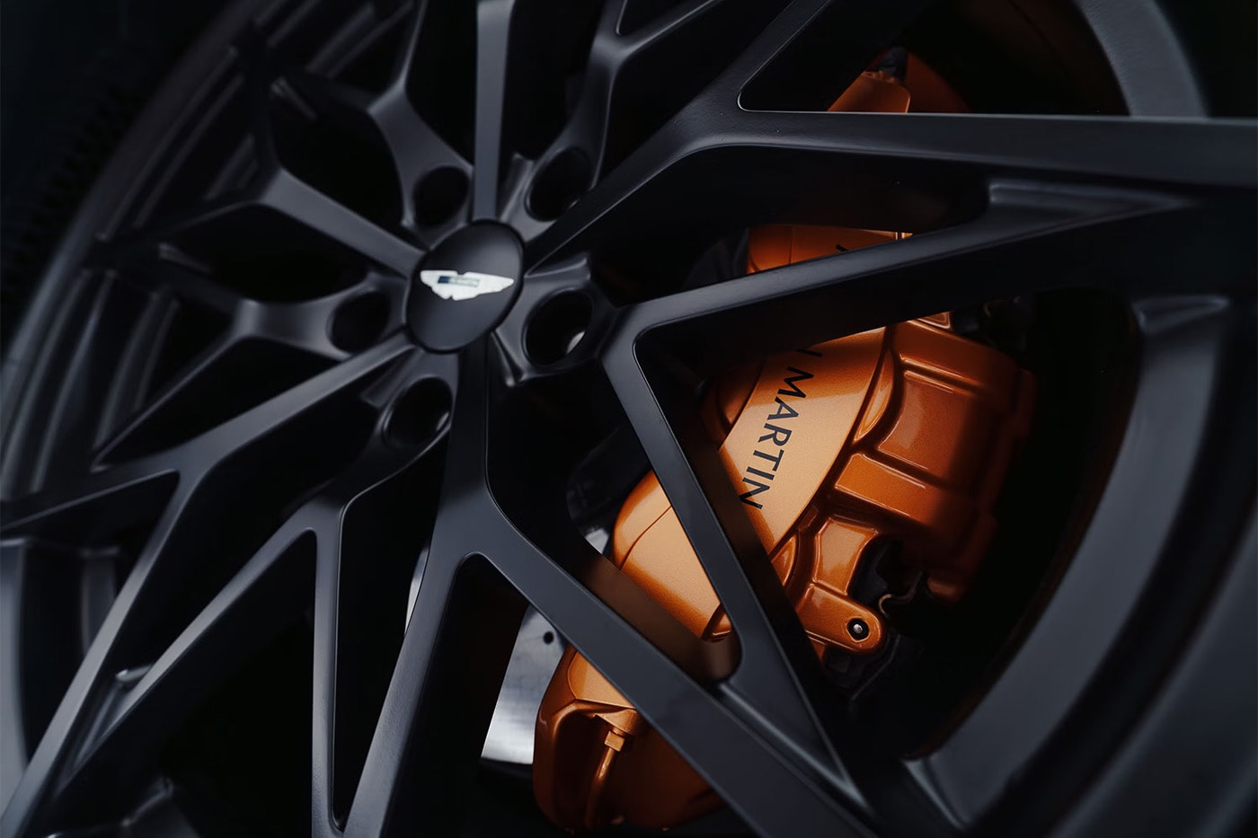 Aston Martin Valen front-engined supercar evolved from the Vanquish on display at Monterey Car Week