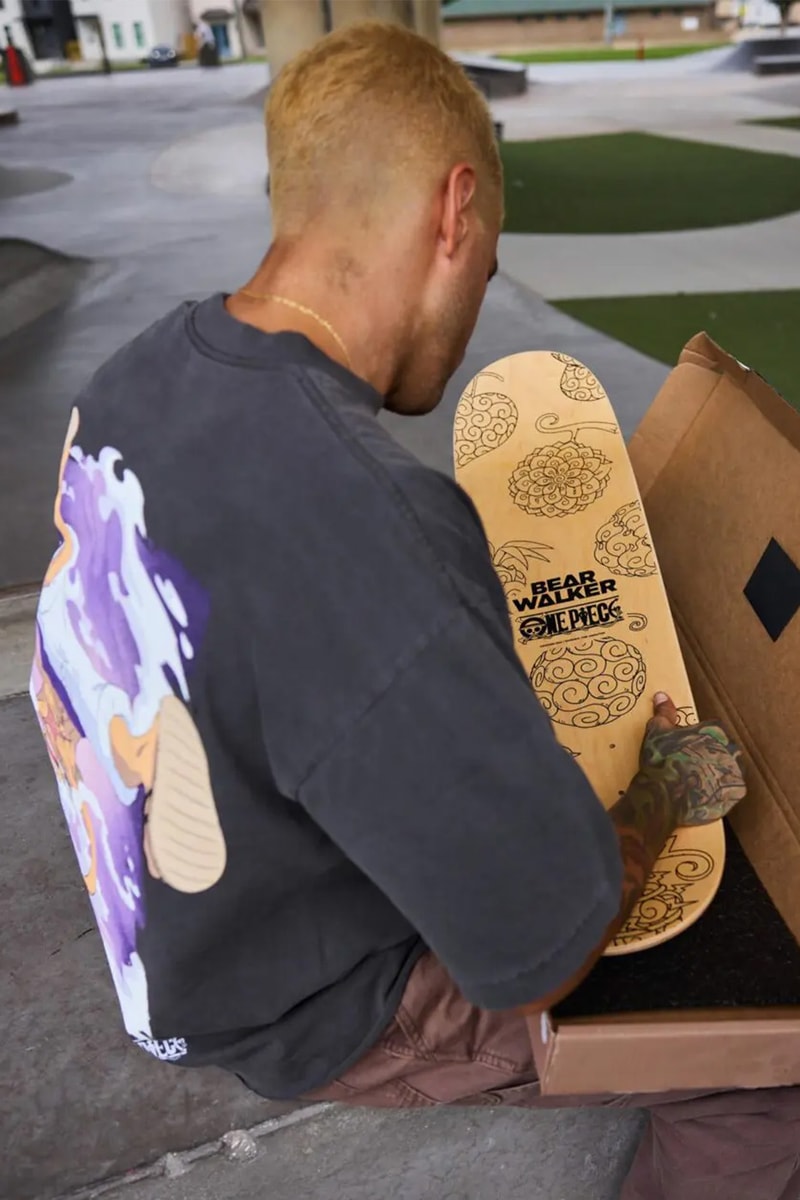 Bear Walker 'ONE PIECE' Devil Fruit Blindbox Skate Deck Release Info Eiichiro Oda