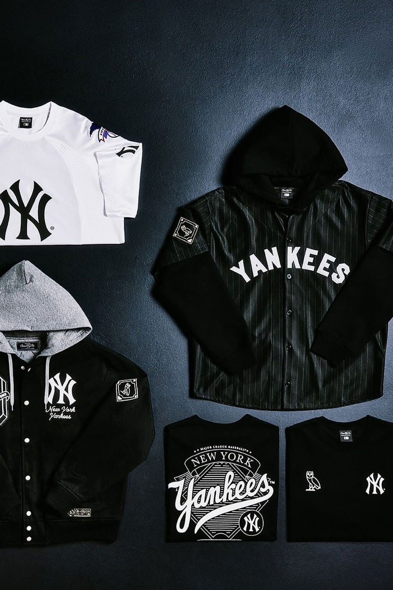 Drake's OVO and MLB Team up for 2026 Capsule Collection toronto blue jays los angeles dodgers chicago white sox houston astros new york yankees