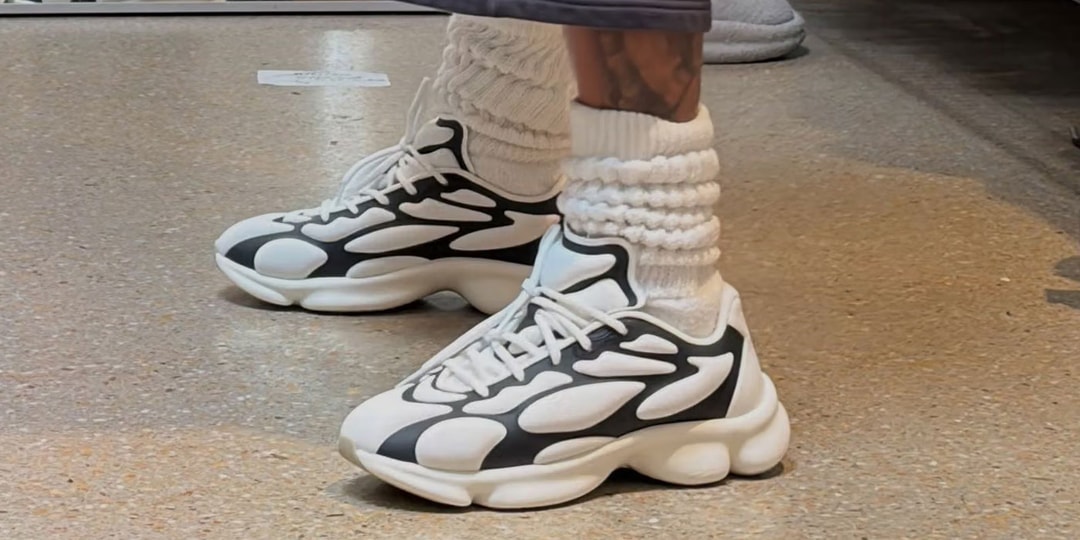 Justin Bieber Unveils the SKYLRK Sensory Runner in New "Black/White" Colorway